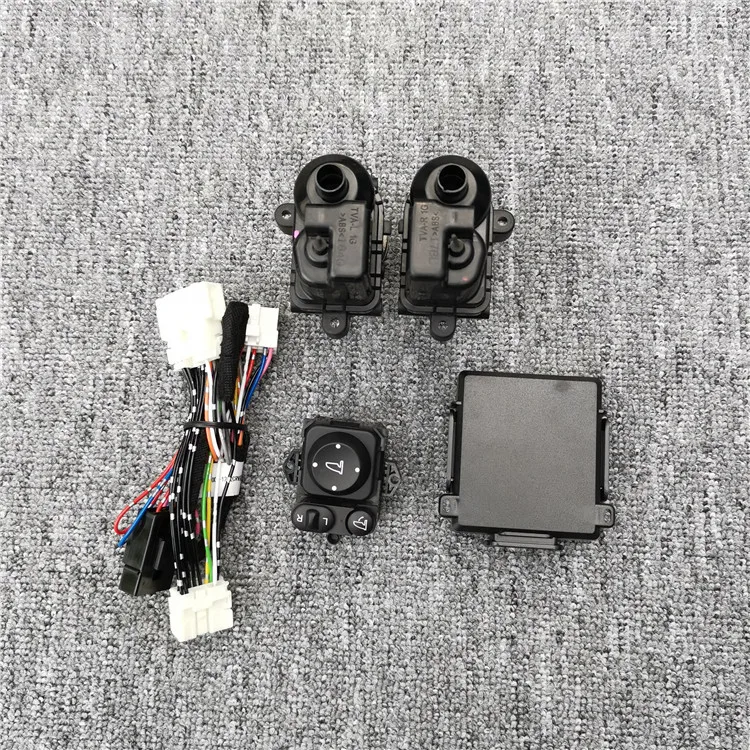 

Полный комплект, Автомобильный складной привод для зеркала заднего вида, кабель модуля переключателя для Honda Fit