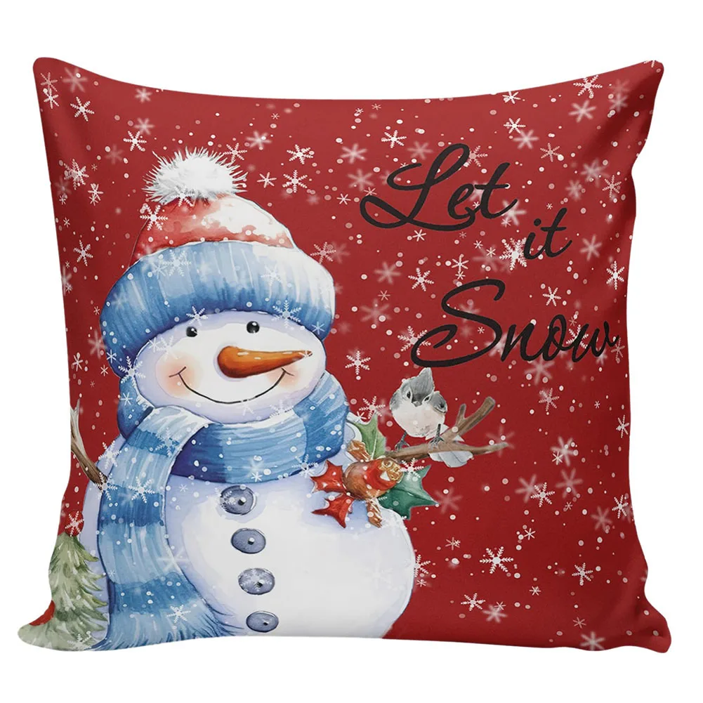 

Квадратный практичный сезонный Декоративный Диван-стул 45 см X 45 см, рождественские украшения, 1 шт., удобная прочная наволочка для кровати