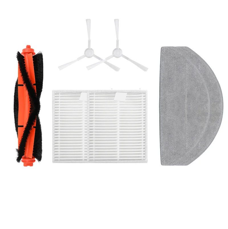 Замена для робота-пылесоса Xiaomi E10 E12 B112, подметальная машина, основная боковая щетка, фильтр Hepa, швабра, тряпки, запасные части