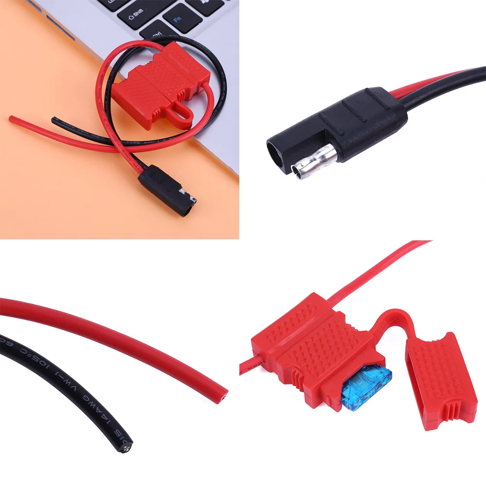 

Power Cable For Motorola Mobile Radio CDM1250 GM360 CM140 With Fuse