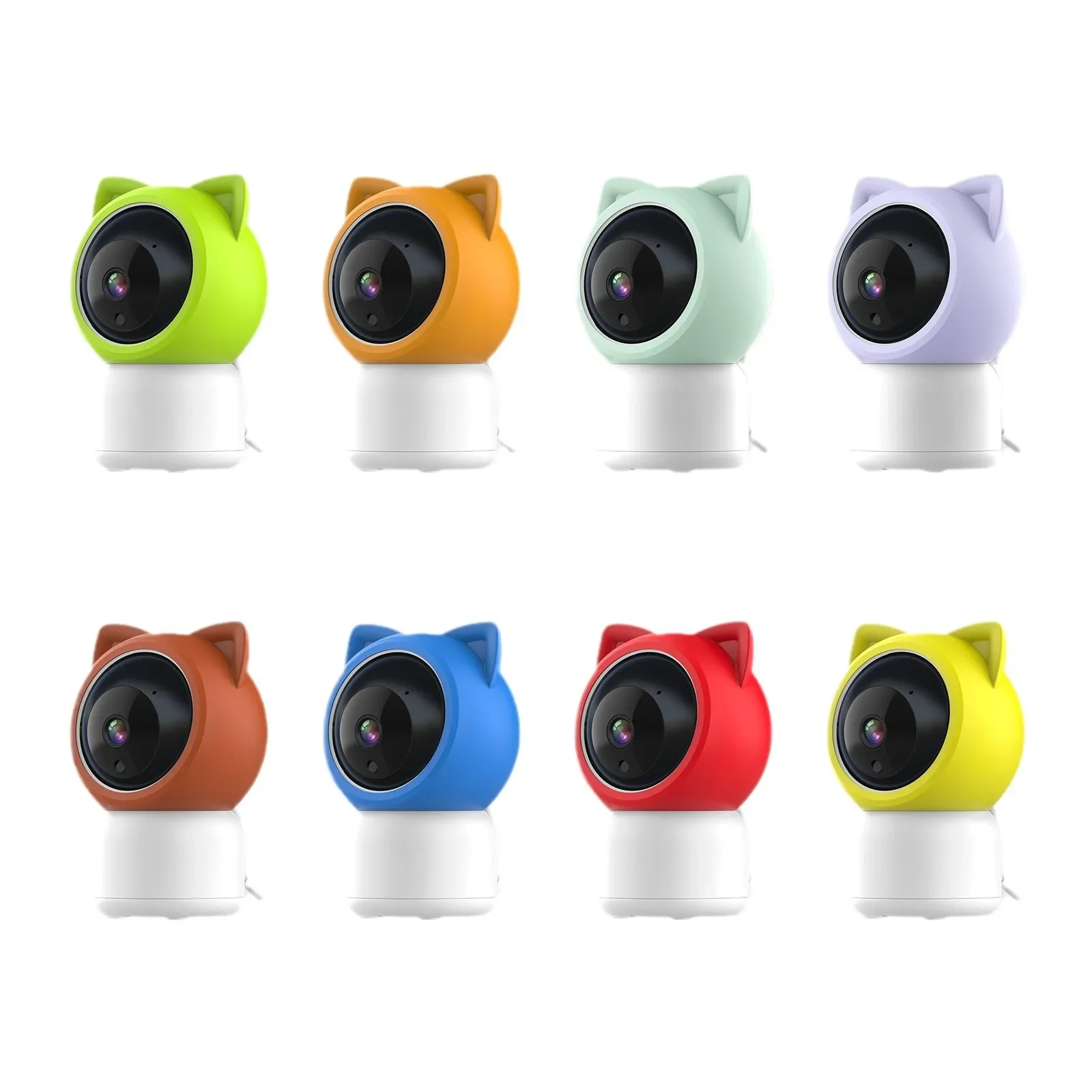 Радионяня для внутреннего мониторинга машина с встряхивающейся головой