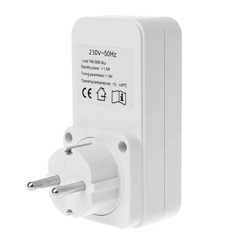 Countdown Timer Socket Intelligent Time Setting Switch Control Sockets EU Plug | Дом и сад