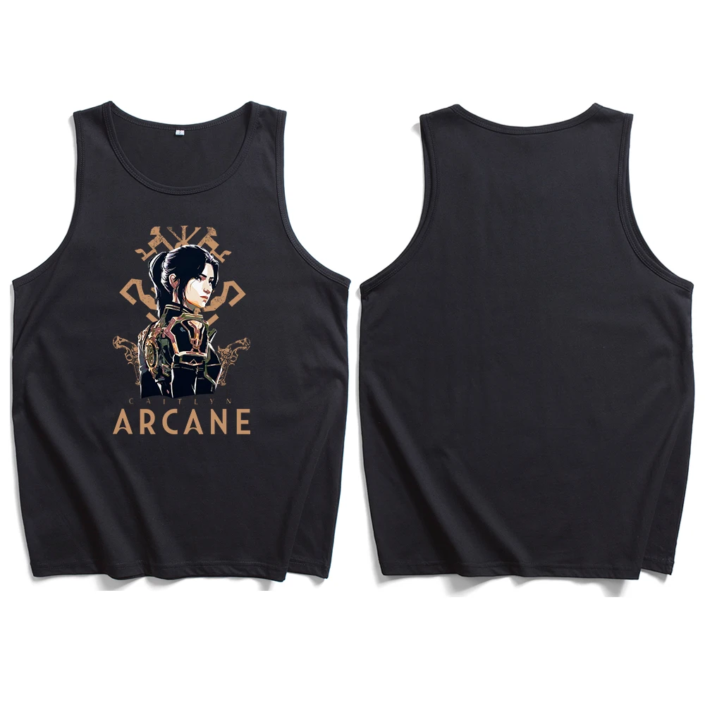 Arcane Season 2 Caitlyn Tank футболки