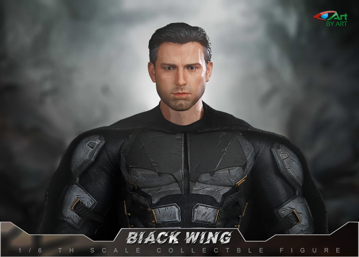 В наличии BY-ART BY- 017 16 Классический комический персонаж Мужской солдат BIACK WING Супергерой Batboy Полный набор 12-дюймовой экшн-фигурки Модель (art.: 3920d48c76c4e) - 3920d48c76c4e