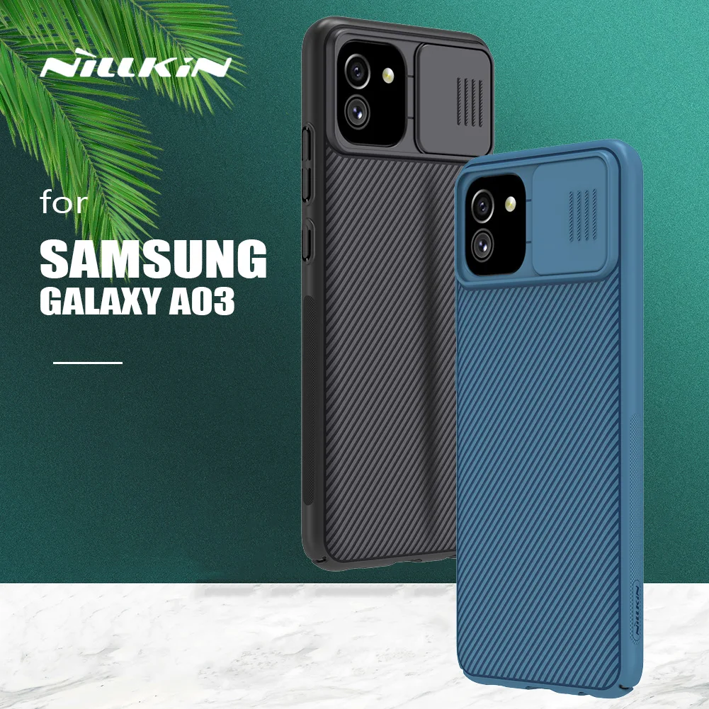 

Чехол Nillkin CamShield для Samsung Galaxy A03, тонкий чехол для съемной камеры, ультратонкая задняя крышка для Samsung Galaxy A03, чехол для объектива