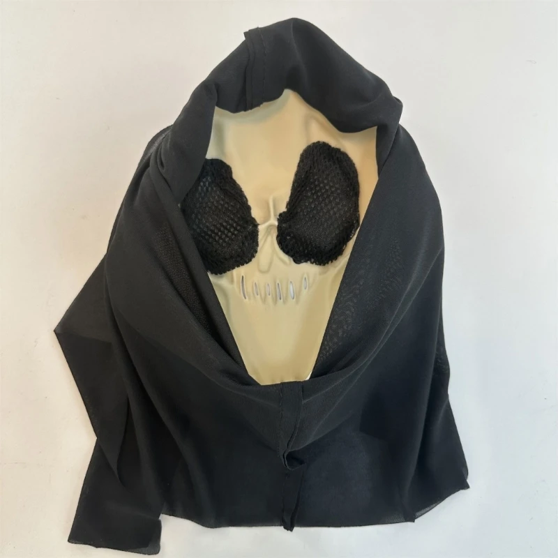 Маска на Хэллоуин кричащая маска забавная смерти с черепом ужасов реквизит для