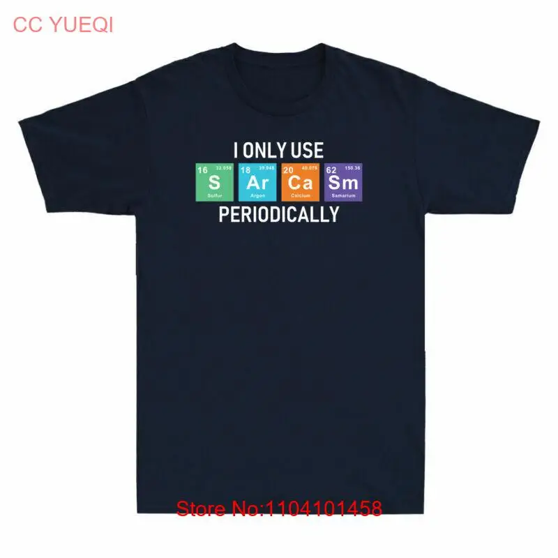 Мужская футболка из хлопка NoEnName_Null с периодической таблицей