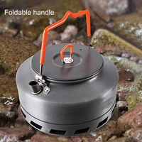 teapot useful portable rubber coated outdoor activities hot water kettle for fishing picnic kettle coffee pot
