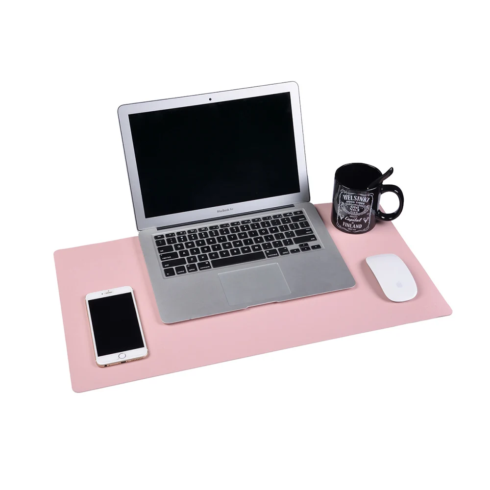 

Большой настольный защитный коврик из ПУ кожи, водонепроницаемый коврик для мыши, Настольный коврик для клавиатуры, игровой коврик для мыши...