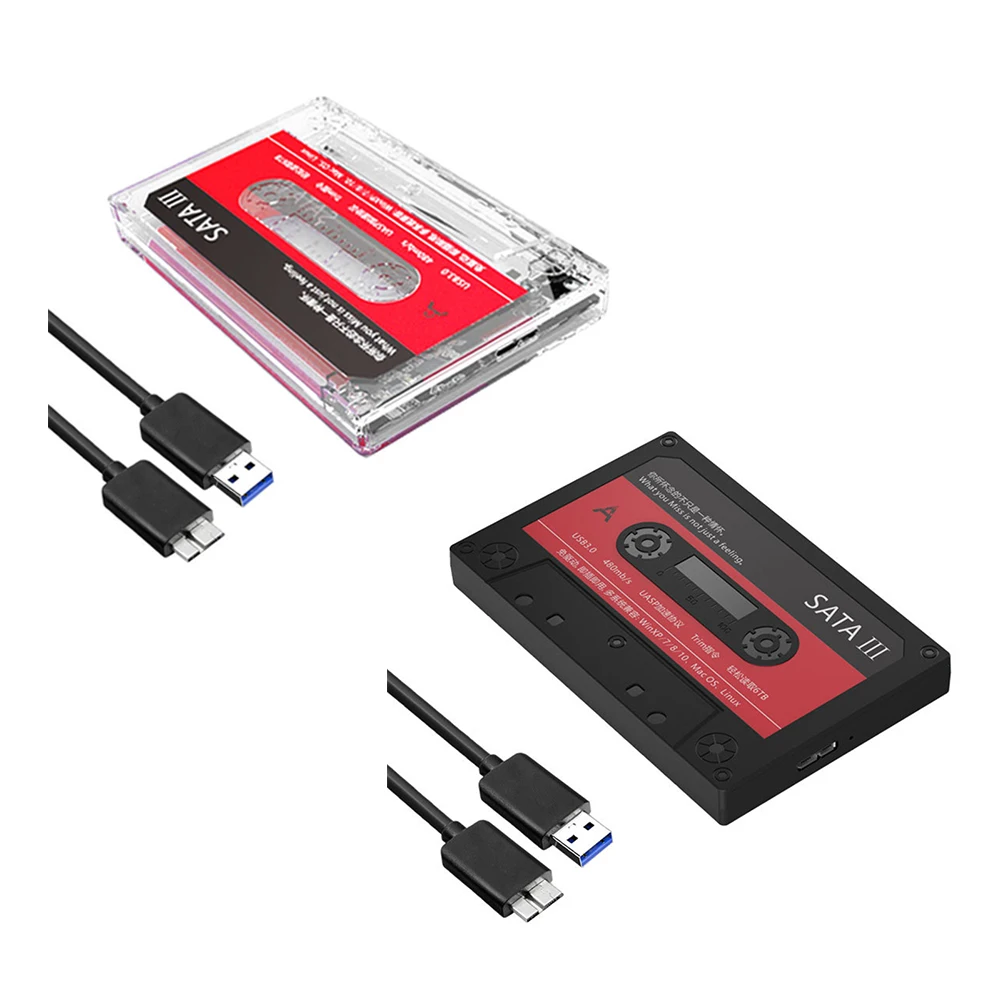 

2.5Inch HDD Enclosure SATA to USB3.0 External Hard Drive Case 5Gbps / 6Gbps USB External HDD Enclosure for SSD Disk HDD Box