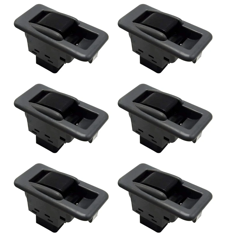 

6X Car Glass Lifter Single Switch Power Window Control Switch For Mitsubishi MB781916