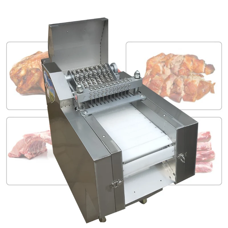 

Automatic Dicing Machine For Ribs Chicken Legs Frozen Meat Pig's Trotters Cutting Machine Bone Cutting Machine