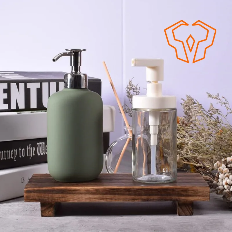 Деревянный поднос для ванной комнаты маленькое украшение стола мыла туалетных