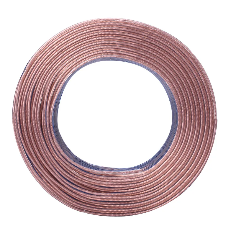 AMPCOM DIY HIFI провод динамика OFC бескислородный Чистый медный аудио кабель Lan для