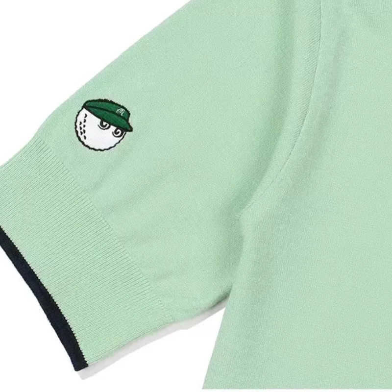 Womens Golf Polo Shirt Short Sleeve Collared Tops