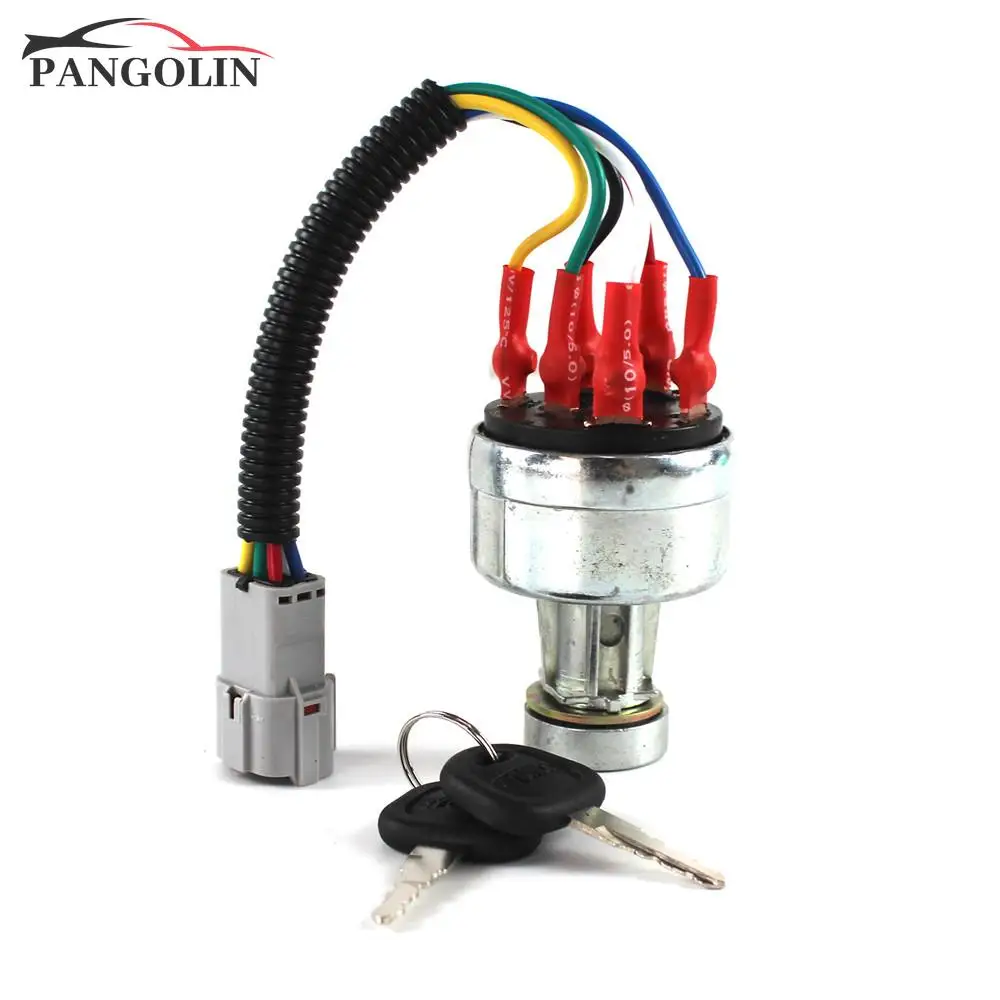 

Ignition Switch Starter 21N410400 21N410430 for Hyundai R150-7 R210-7 R215-7 R220-7 Excavator Repiring Parts, 3 Months Warranty