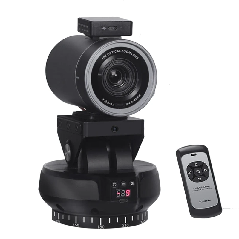 

Головка с автоматическим мотором YT1200 AI, 360 °, пластиковая, с функцией послепродажного наблюдения для камеры телефона, 1 комплект