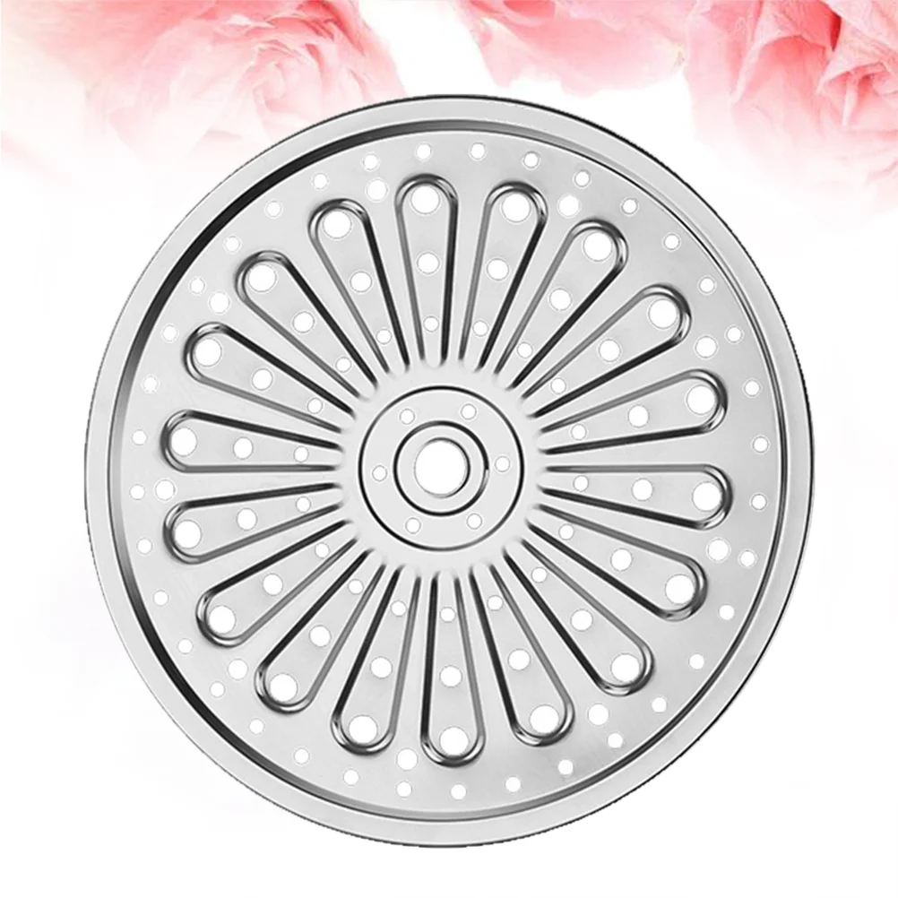 

Soup Pot Rack Steam Plate Round Serving Tray Accessories Steamer Metal Brackets Air fryer shelf