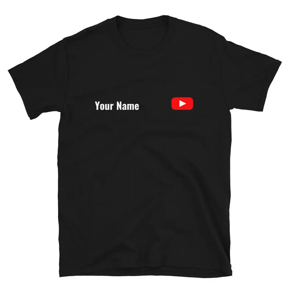 Персонализированная игровая рубашка YouTube геймерская Youtuber Viral Channel Gaming Vlogger