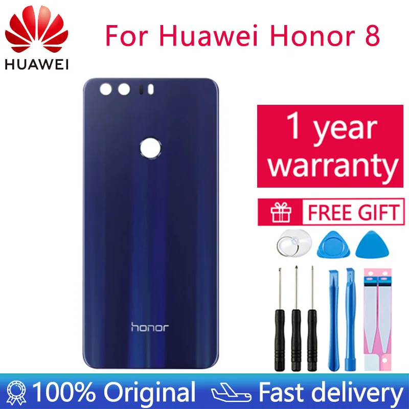 

Задняя стеклянная крышка батарейного отсека для Huawei Honor 8 Lite, Задняя стеклянная крышка для Honor 8 Lite, задняя крышка корпуса, панель