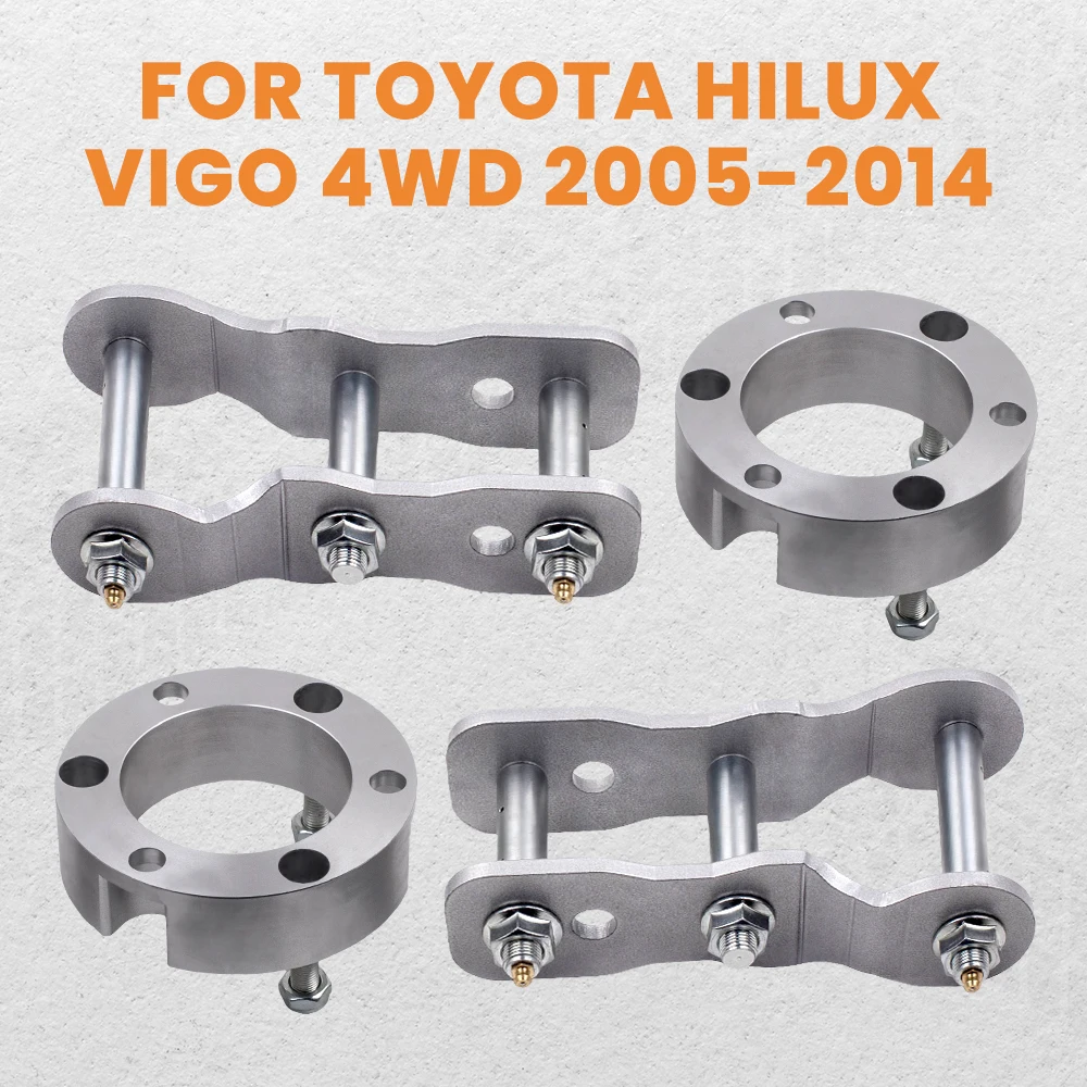 Комплект подъема для Toyota Hilux Vigo 4WD 2005-2014 передние трехдюймовые Распорки + Задняя
