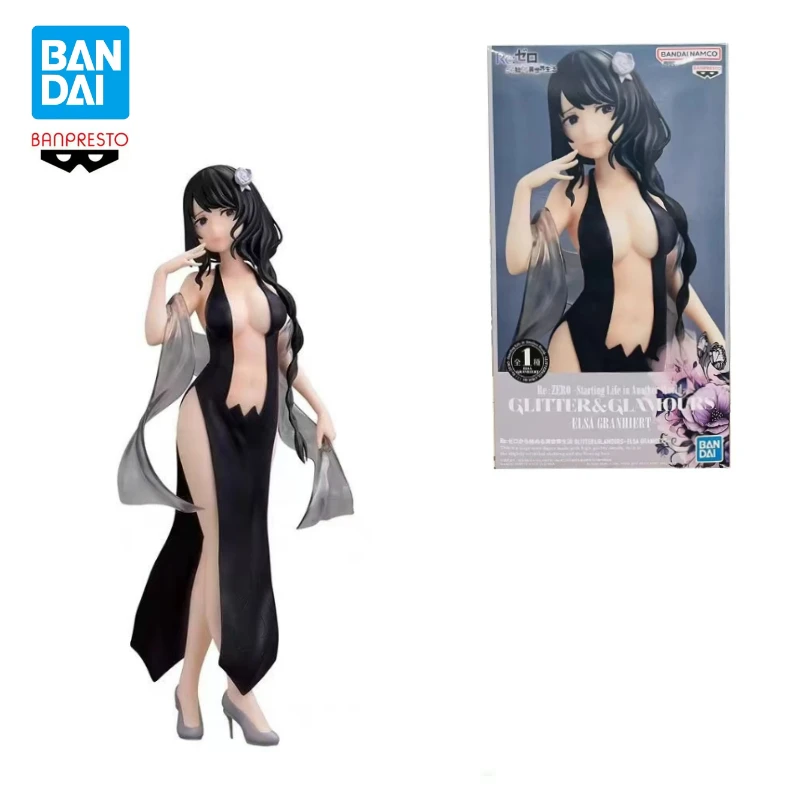 В наличии Banpresto Glitter &amp Glamours Elsa Granhiert (Re: ZERO Starting Life in Another World) Аниме Фигурка Модель