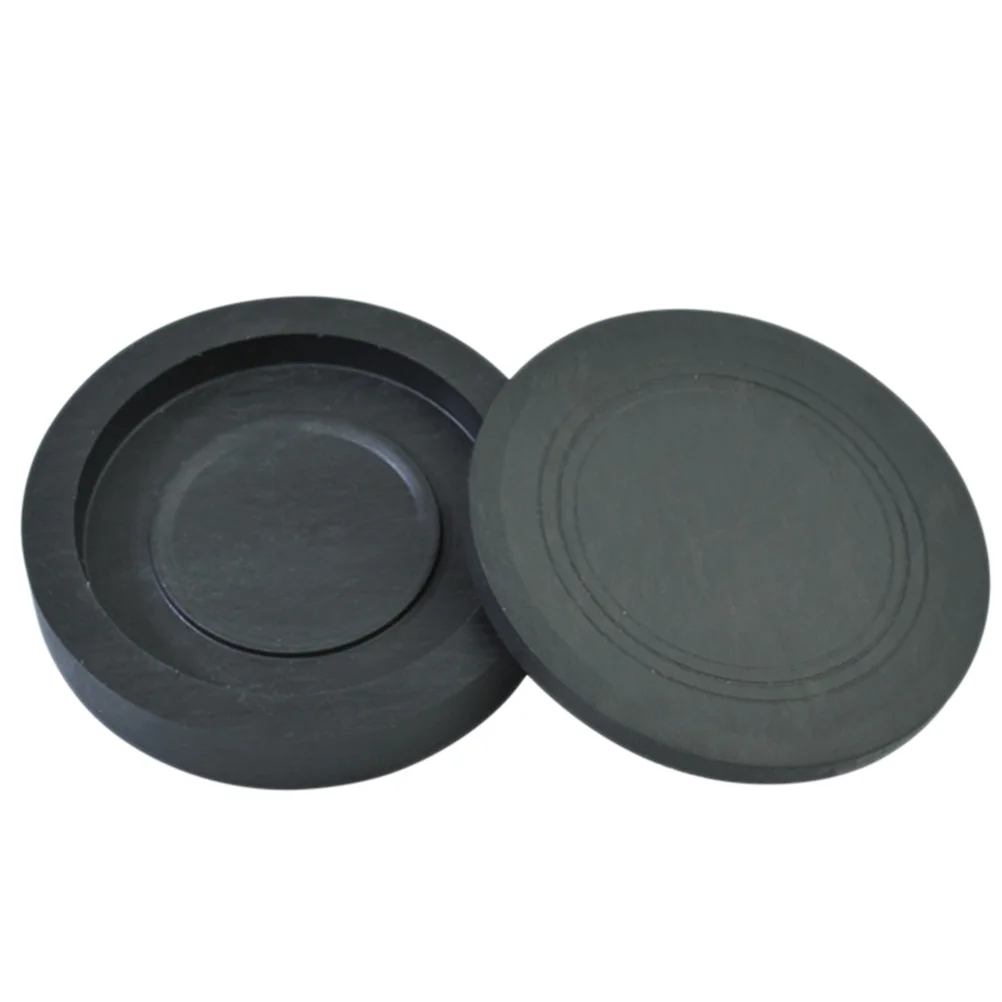 1 Set of Durable Round Calligraphy Inkstone Students Inkstone