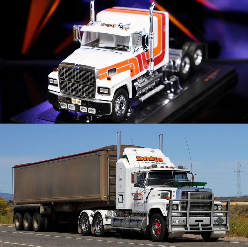 

IXO 1:43 Ford LTL-9000 1978 грузовик Коллекционная версия металлическая статическая модель игрушка подарок