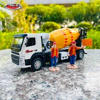 msz 150 volvo cement mixer truck model toy construction vehicle trailer container truck alloy childrens gift collection gift