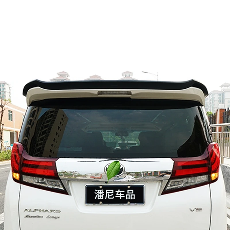 АВТОМОБИЛЬНЫЙ СПОЙЛЕР ЗАДНЕГО КРЫЛА из углеродного волокна ДЛЯ 16 17 18 Toyota Alphard 2016