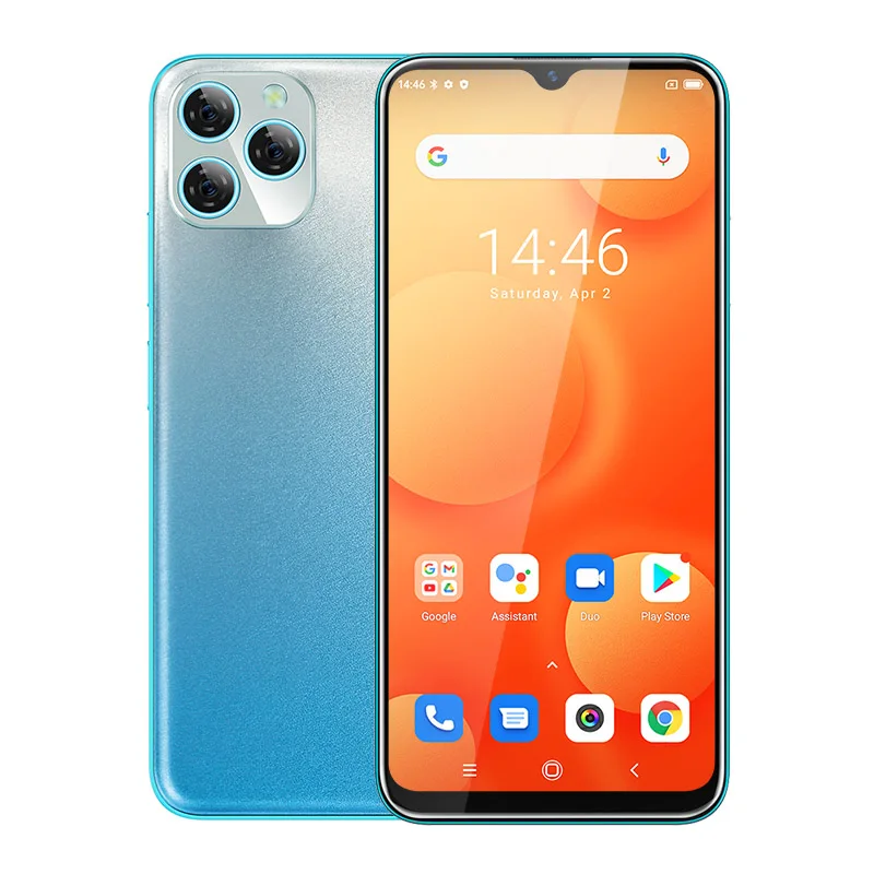 

Waterdrop полный экран 6,528 дюйма Лучшая цена GSM Android 11,0 смартфон 4G Две Sim-карты Blackview A95