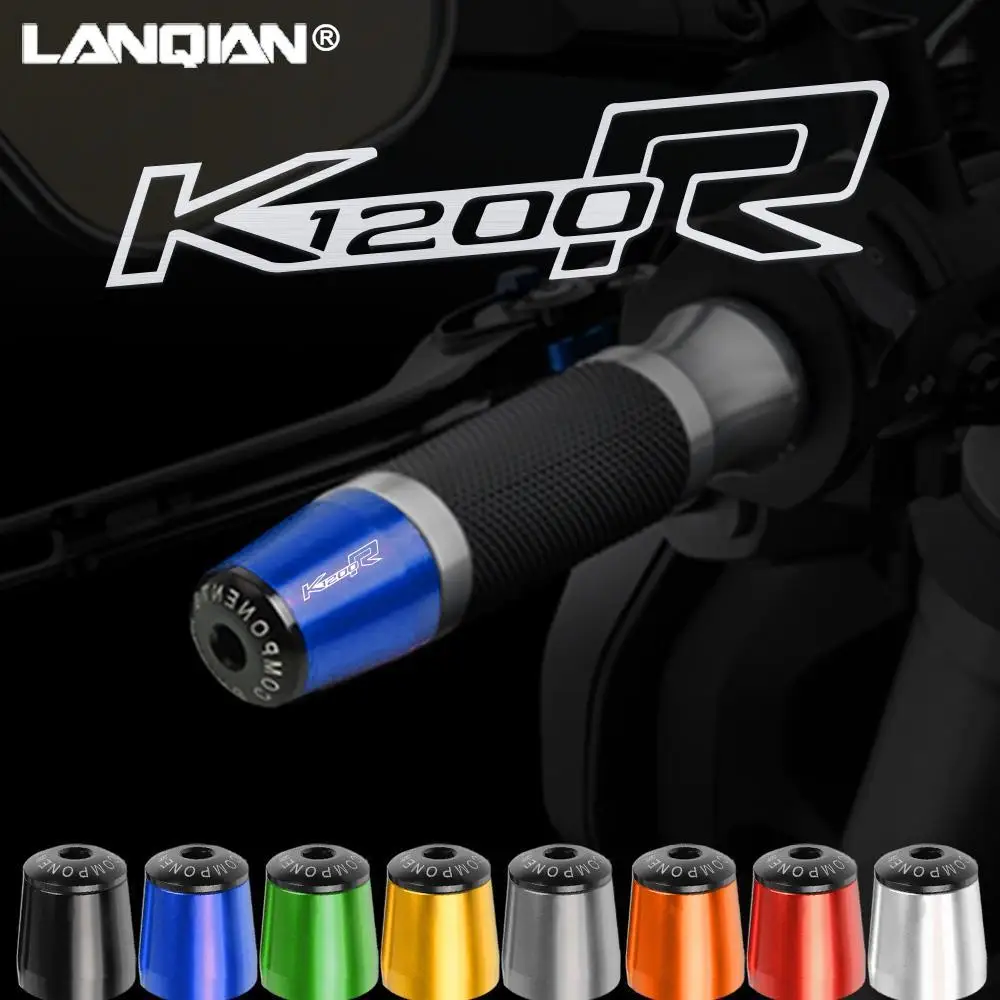 

Motorcycle Aluminum Handlebar Caps Handle Bar Grips Ends Plug For BMW K1200R K 1200R K 1200 R 2005 2006 2007 2008 Accessories