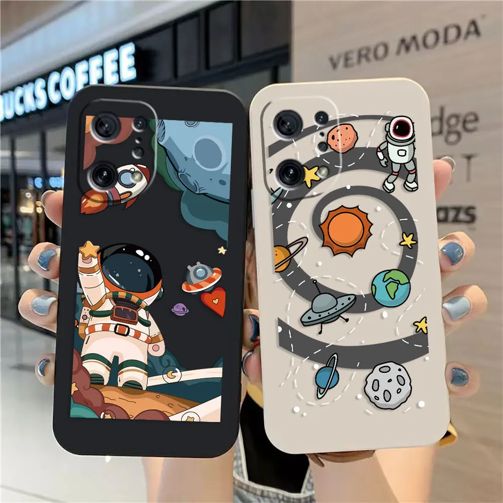 

Case For OPPO OPPO FIND X5 X6 X3 X2 REALME 5 6 7 X7 X50 RENO ACE 2 4G 5G PRO Case Funda Cqoue Shell Capa Space Astronaut GALAXY