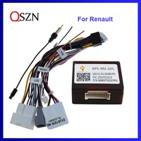 16 pin canbus box adaptor rp5 rn 101 for renault captuer clio express 2021 with wiring harness cable android car radio