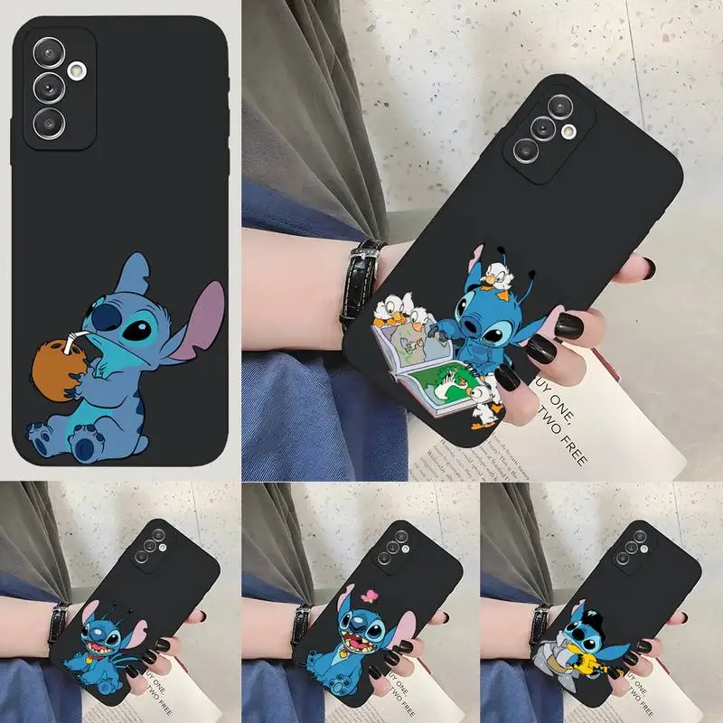 

Stitch Cute Phone Case For Samsung M30 M31S M51 M10 M11 M20 M21 Prime S9 S8 S7 S6 Edge Shell Cover