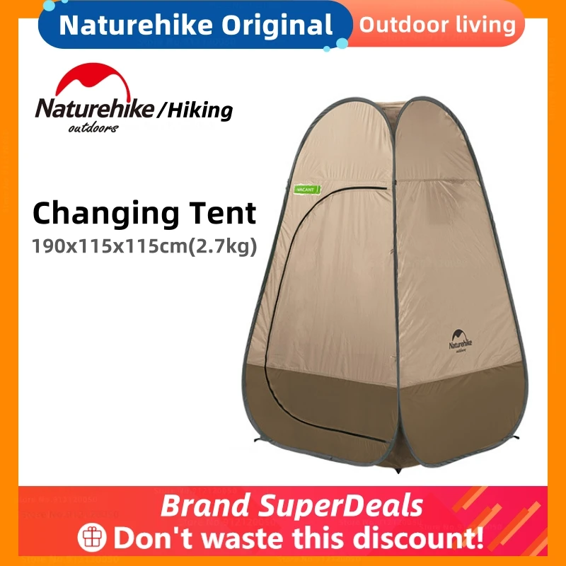 

Naturehike Outdoor Changing Tent Ultralight Portable Folding Camping Fishing Beach Changing Clothes Shower Tent Mobile Toilet