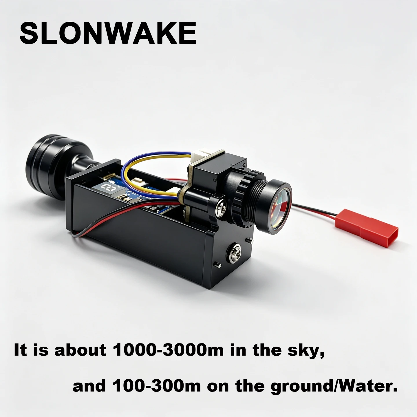 Фото Беспроводной передатчик видеосигнала SLONWAKE 5.8G 48CH 600mW и камера 1000TVL 2.8мм для радиоуправляемых FPV квадрокоптеров и дронов №3