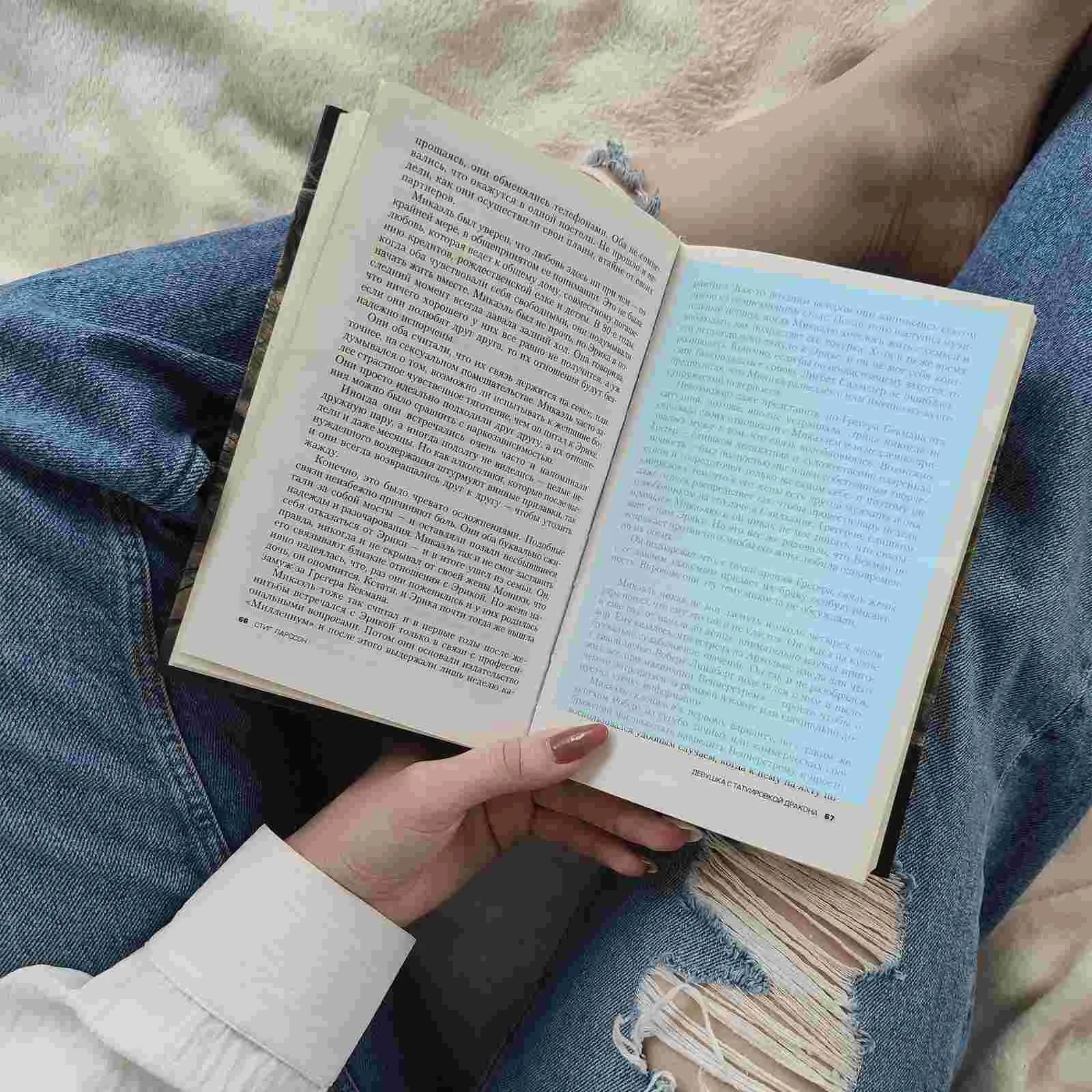 12 шт. цветные специальные закладки для чтения полоски отслеживания с линией