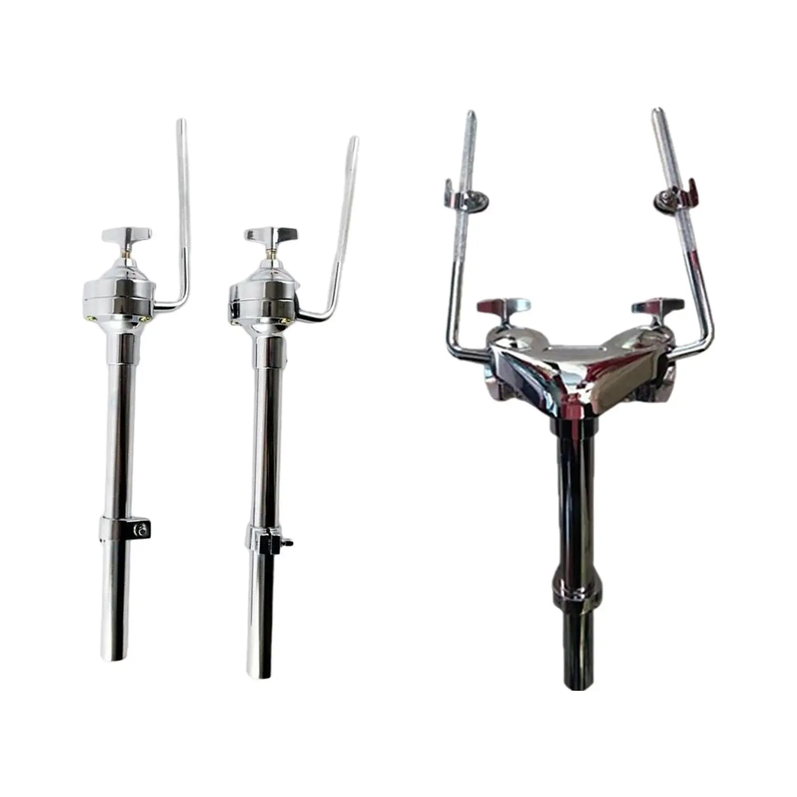 

Metal Tom Drum Holder Drummer Musical Performance Display Lightweight Durable