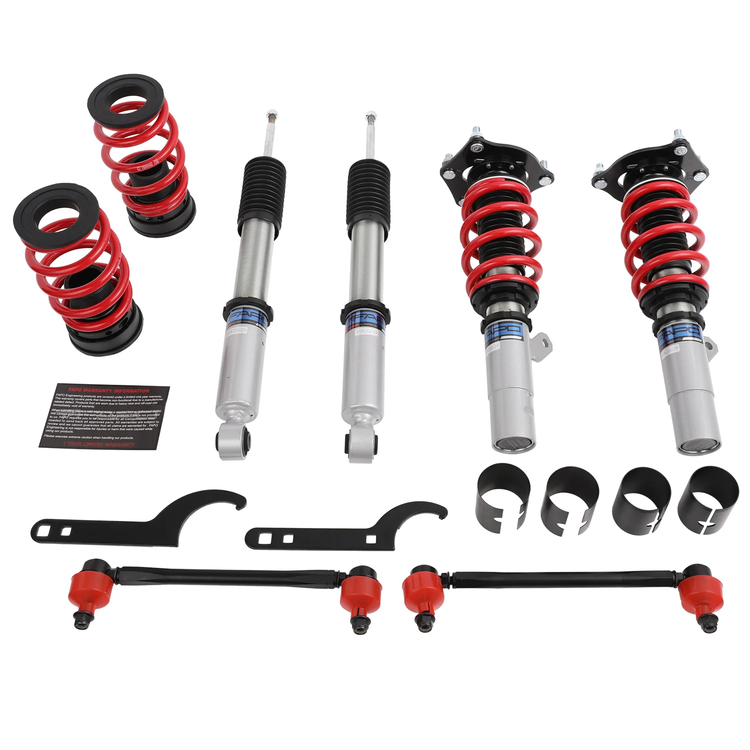 Фото Амортизаторы подвески PS022740 для Honda Civic 1.5L TURBO SPORT/TOURING 52 мм FC1/FC2 2016-2020 №1