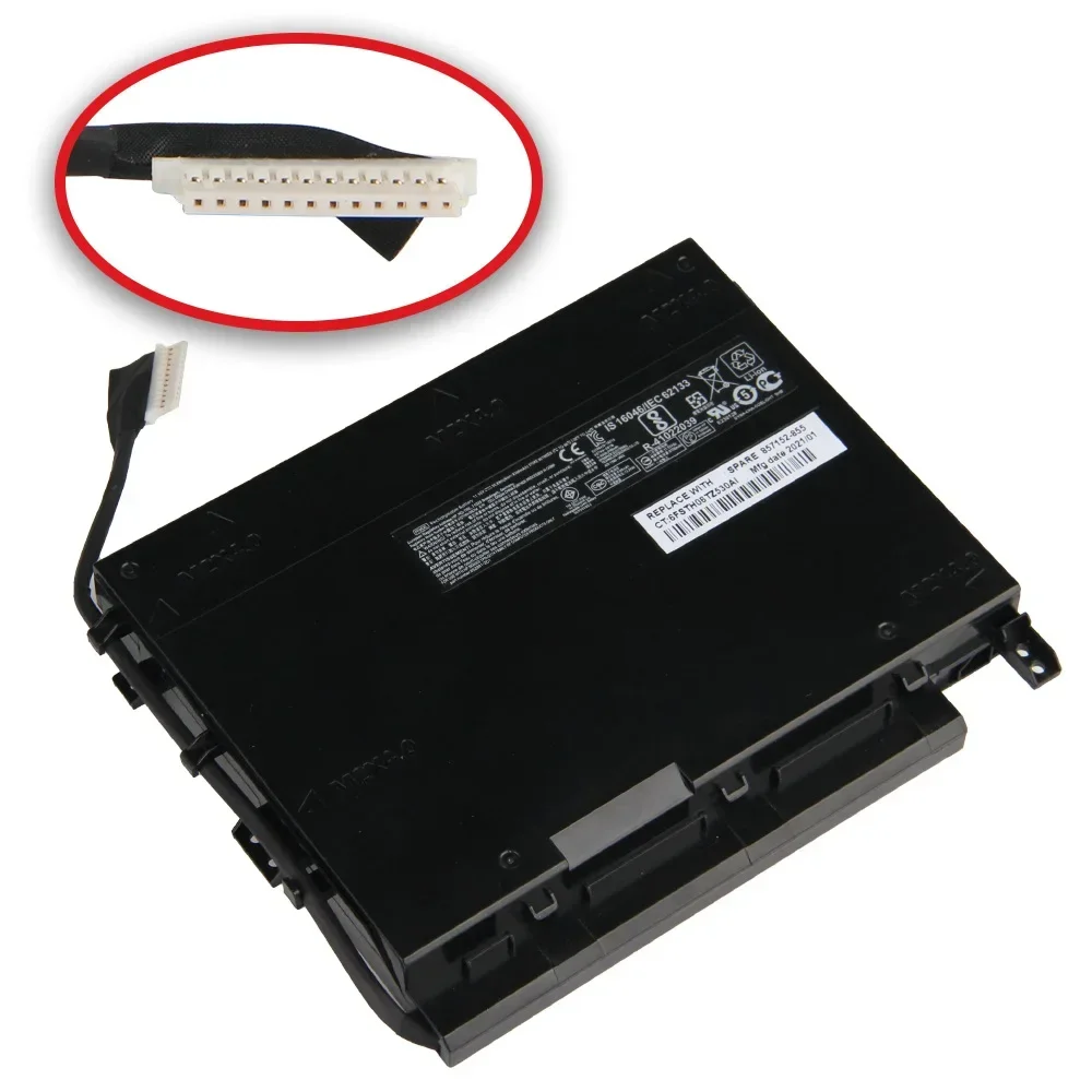 Replacement Battery PF06XL HSTNN-DB7M For HP Omen 17-w110ng 17t-w100 17-w120TX 853294-850 High Quality Batteries 95.8wh 11.55V