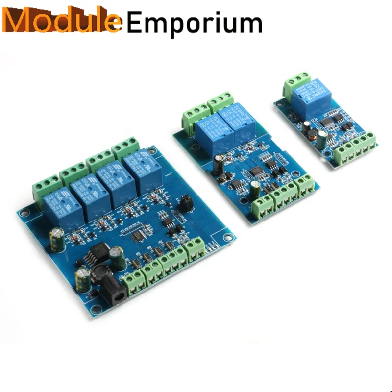 

4 Channel 24V RS485 TTL Communication Smart Remote Control WIFI Modbus RTU Relay Switch Module