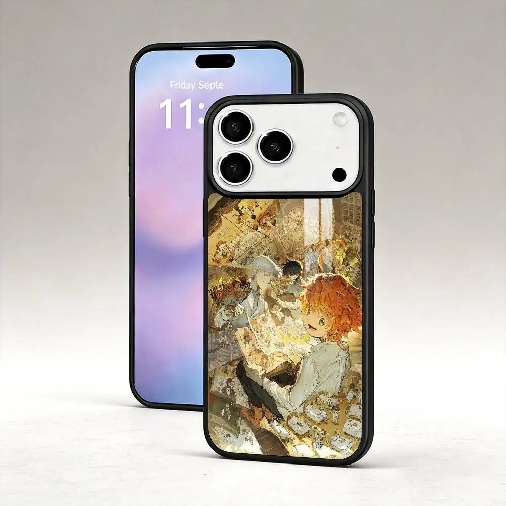 Фото Чехол для телефона The Promised Neverland для iPhone 17, 16, 15, 14, 13, 12, Pro, Max, магнитный, для беспроводной зарядки Magsafe №5