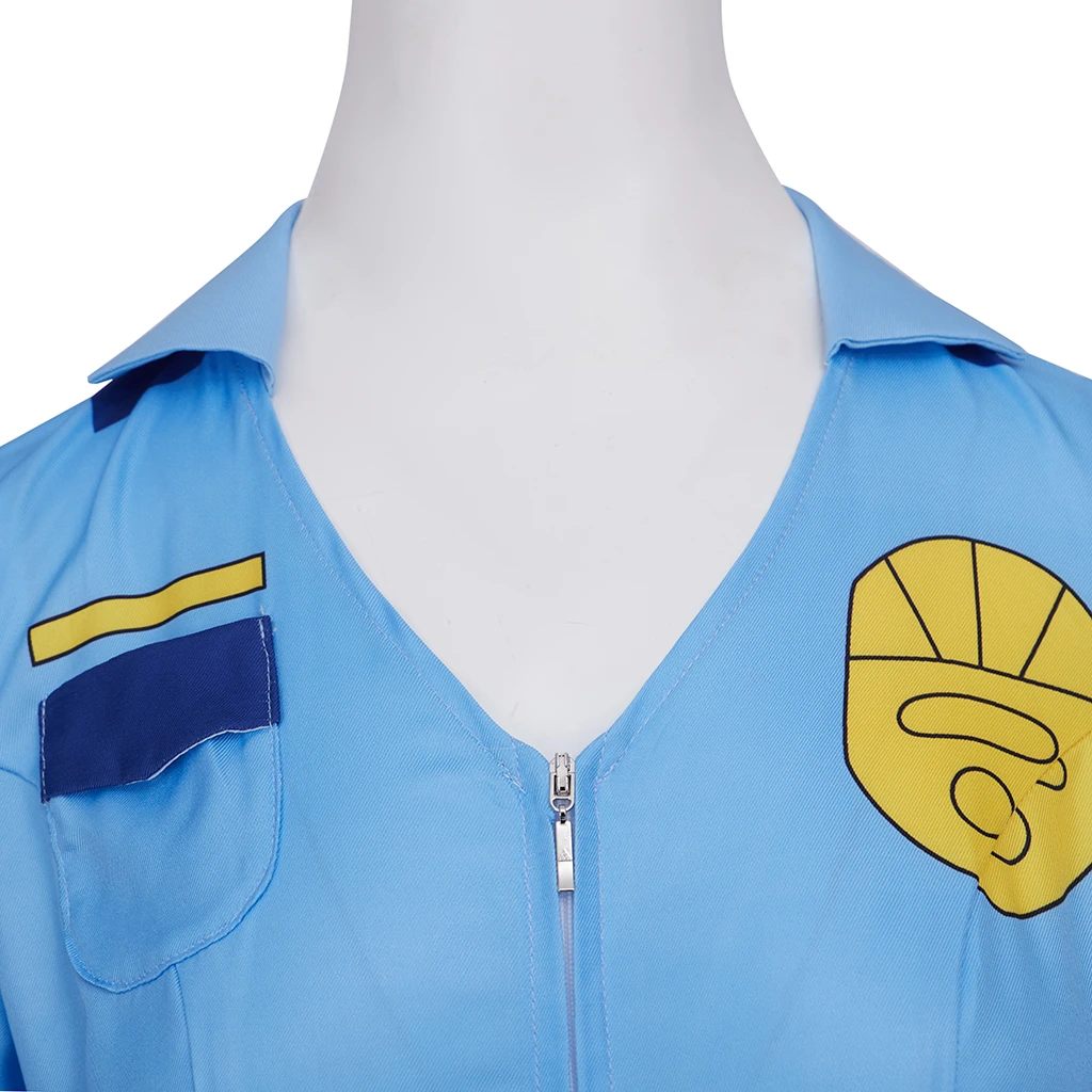 Аниме Paradise PD Gina Jabowski Косплей Костюм Полицейская форма Хэллоуин Карнавальный