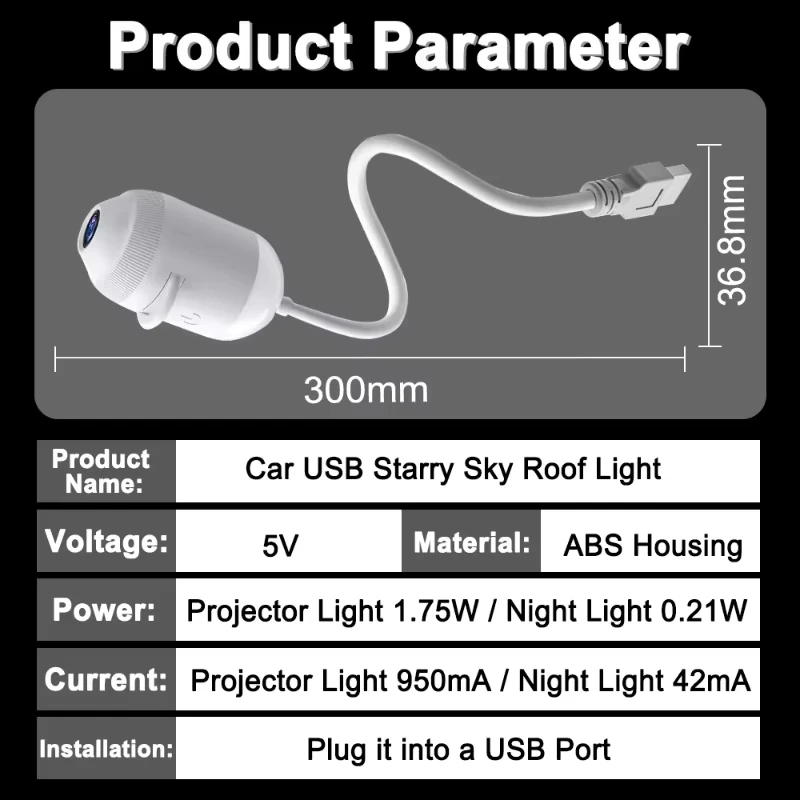 Ночник-проектор 2-в-1: USB-лампа для проекции звездного неба с четким изображением, регулируемой яркостью и сенсорным управлением,проектор звездного неба,ночник проектор (art.: 3920dc9e33210) - 3920dc9e33210