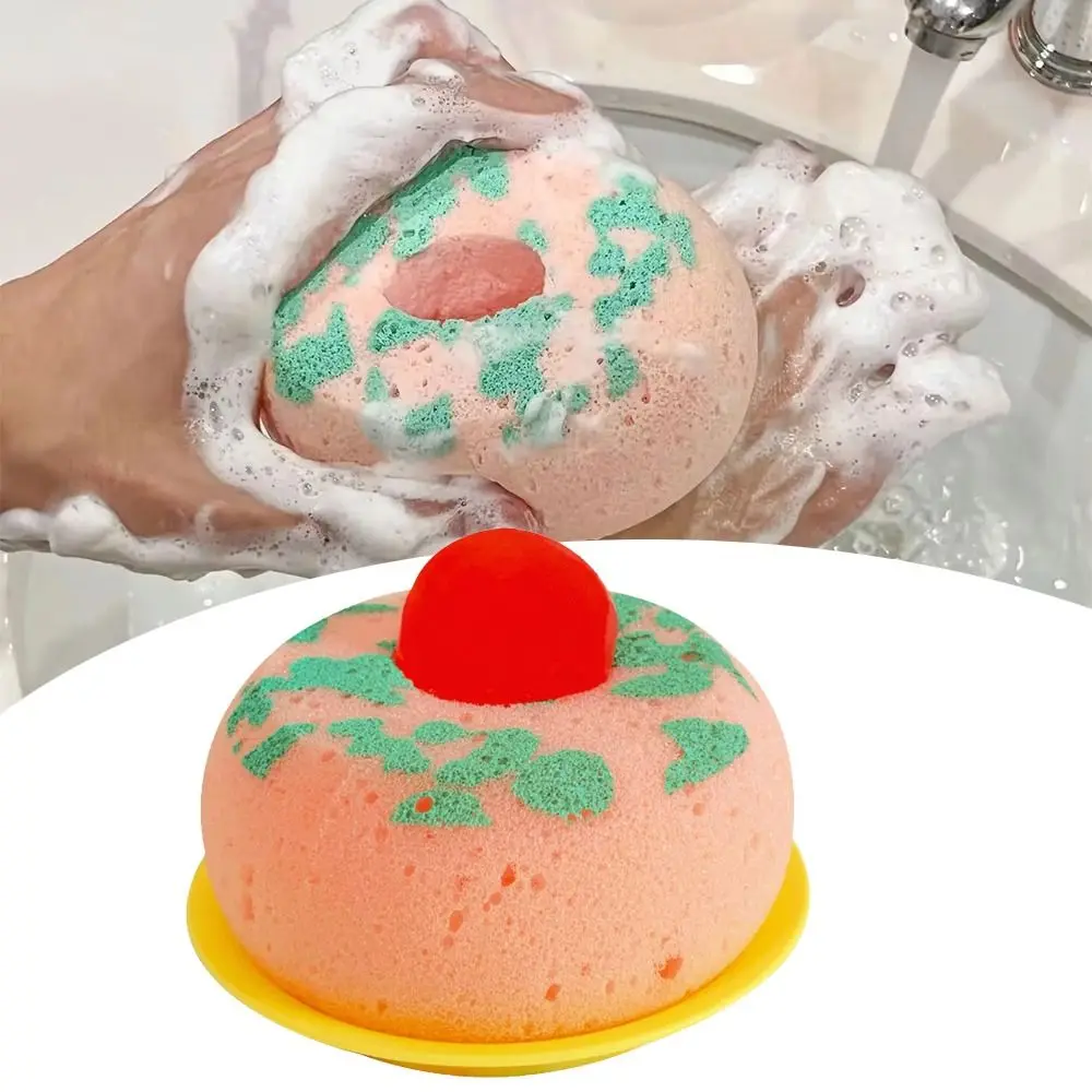 Губка для душа тела с изображением мультяшных животных