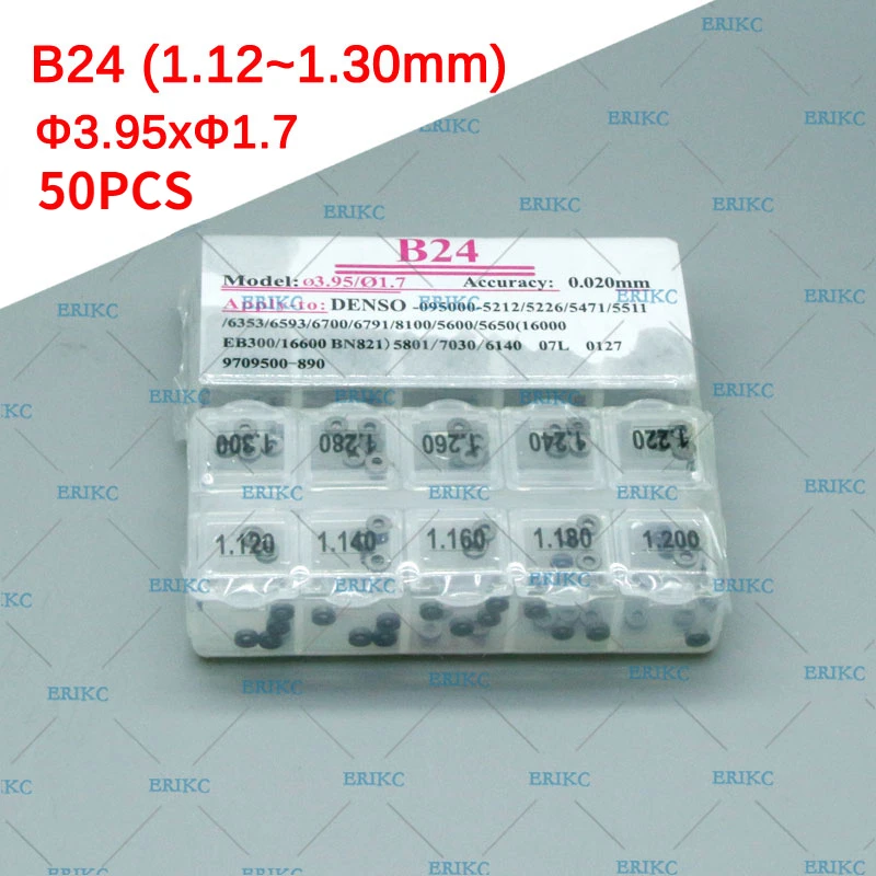 

Высокоточные регулировочные прокладки B21 B23 B24 B27 Прокладка клапана форсунки Common Rail E1022006 для