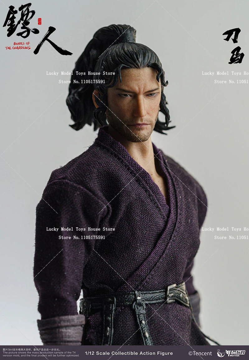 Фото Коллекционная фигурка NOTTAA TOYS 1/12: Версия с клеевыми волосами, «Лезвия Стража», 6 дюймов, аниме-модель солдата-ковбоя Mystric №5