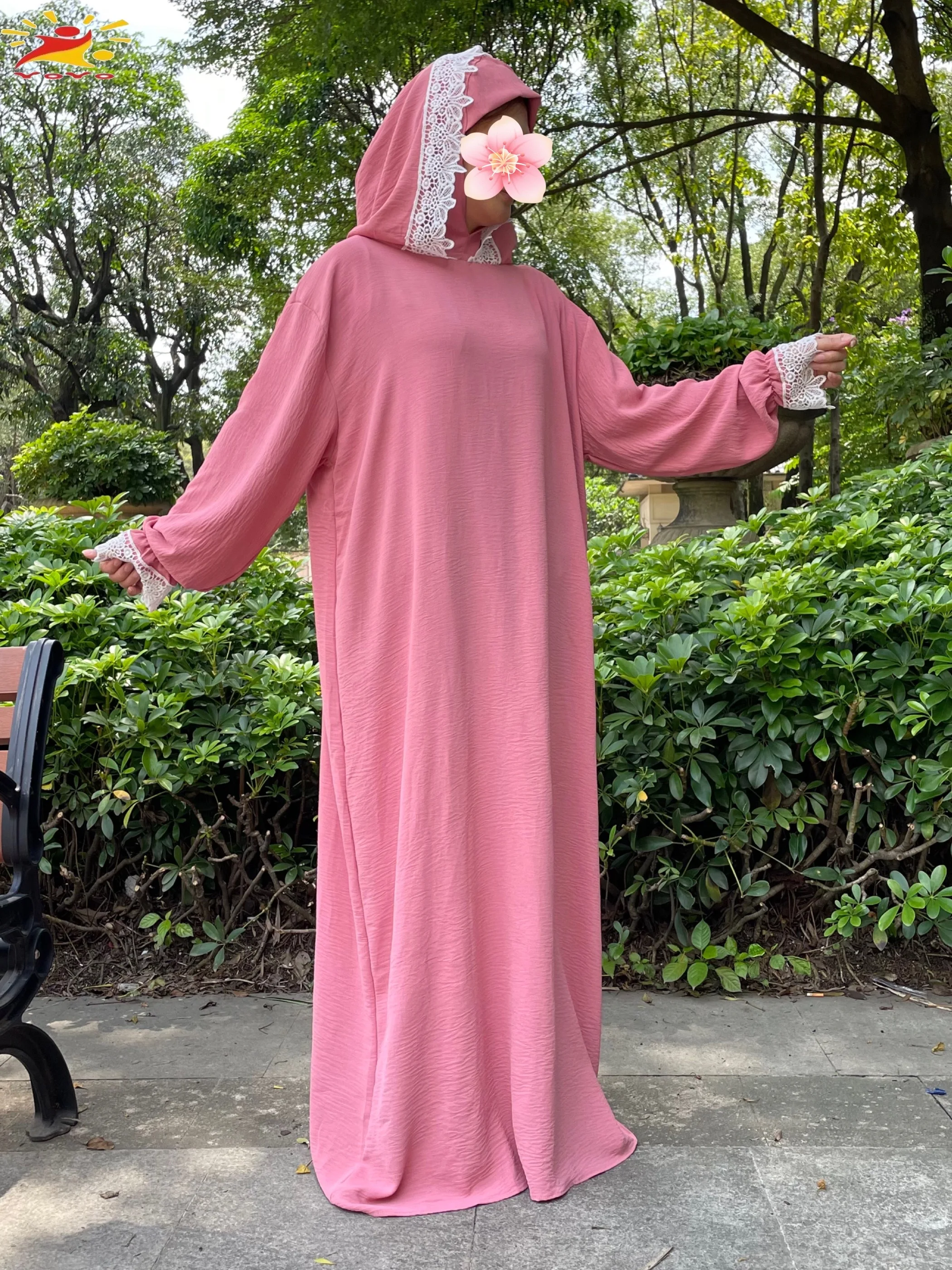 2024 мусульманский женский молитвенный кафтан двойное платье турецко-Африканский