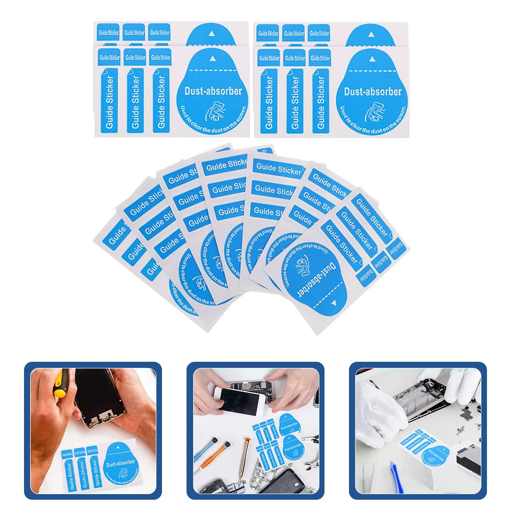 

Screen Dust Remover LCD Dedust Sticker Phone Abosorber Tempered Glass Removal Papers Cell Absorber Camera Stickers